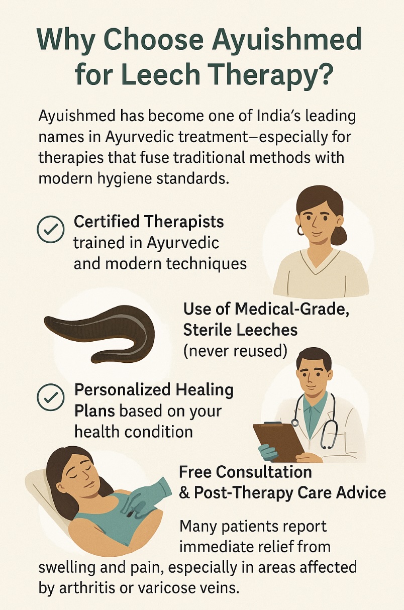Why Choose Ayuishmed for Leech Therapy?